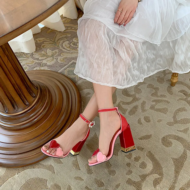 Sweet Heart Sandals