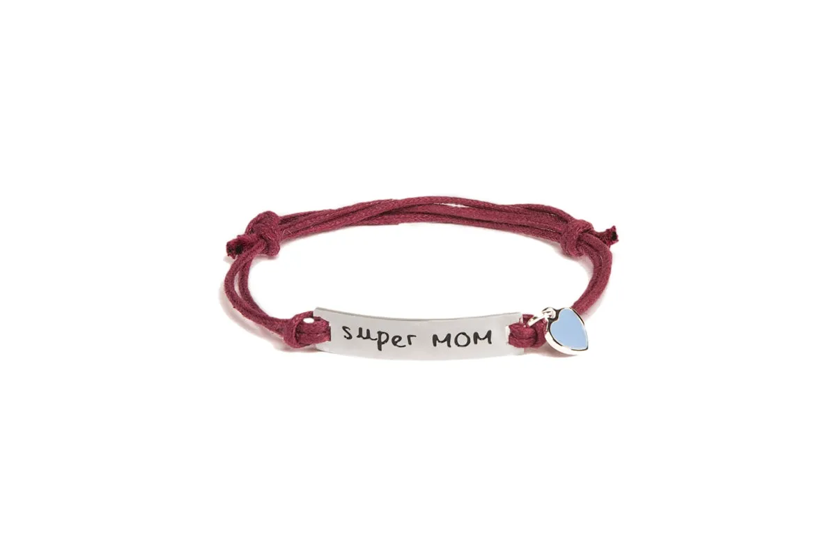 Tag Bracelet - Super Mom