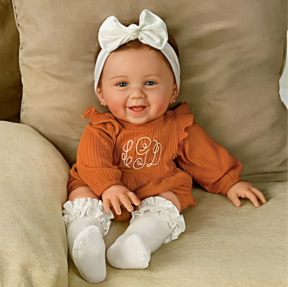 The Ashton-Drake Galleries Such A Doll Photo Contest Collection Issue #10: 'Lilah' Baby Doll Handcrafted Lifelike with RealTouch® Vinyl and Hand-Rooted Hair by Ping Lau 18-Inches