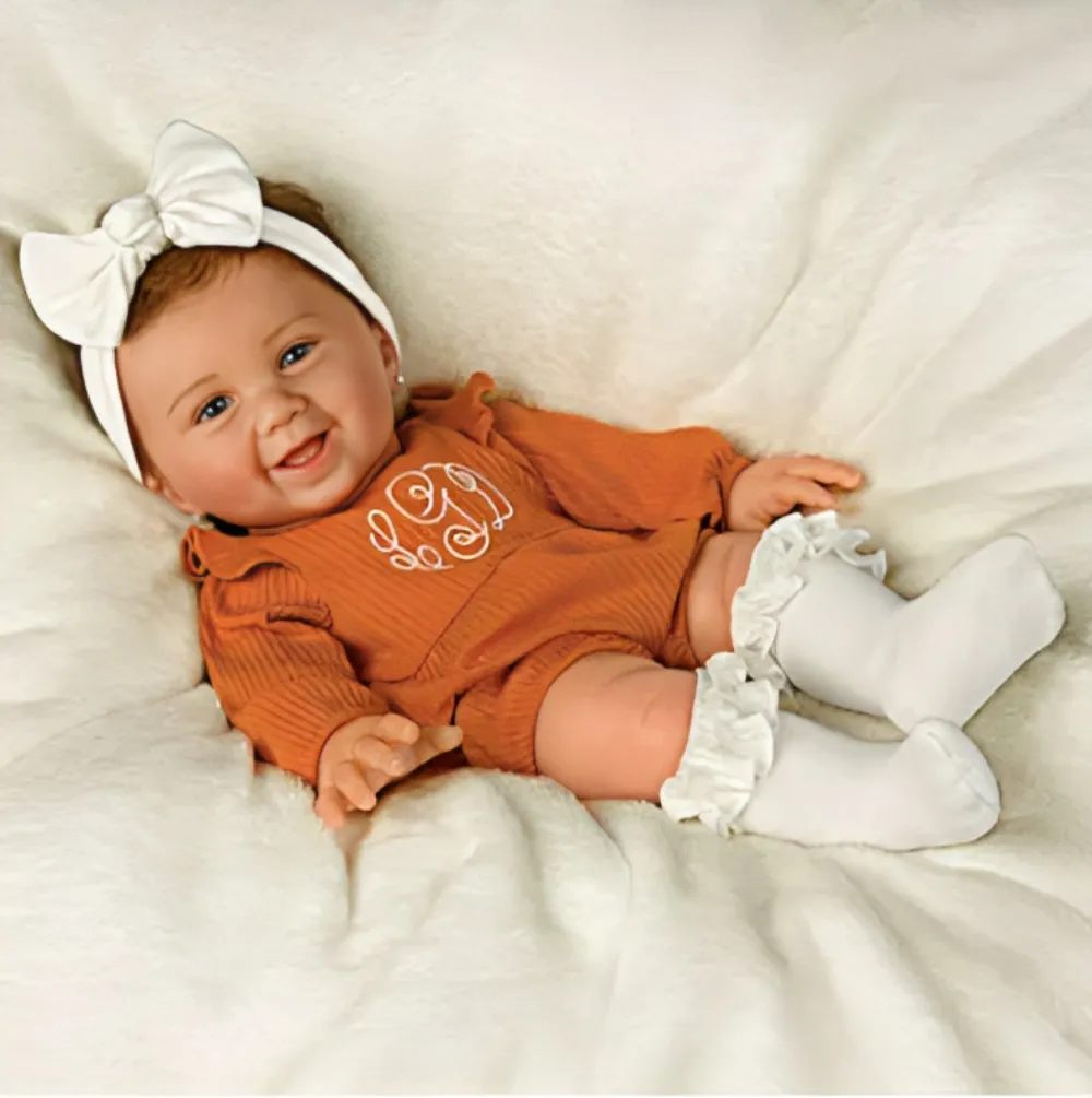The Ashton-Drake Galleries Such A Doll Photo Contest Collection Issue #10: 'Lilah' Baby Doll Handcrafted Lifelike with RealTouch® Vinyl and Hand-Rooted Hair by Ping Lau 18-Inches