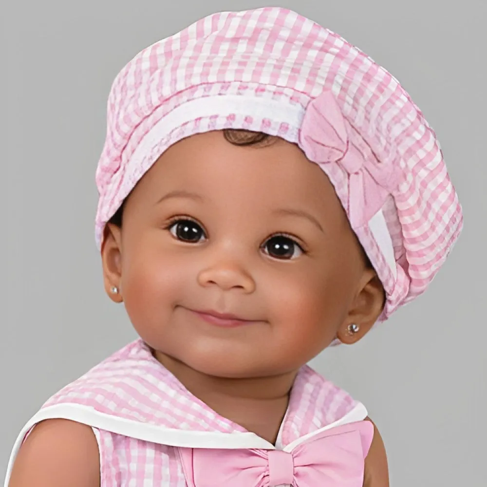 The Ashton-Drake Galleries Such A Doll Photo Contest Collection Issue #9: 'Nevaeh' Baby Doll Handcrafted Lifelike with RealTouch® Vinyl and Hand-Rooted Hair by Ping Lau 18-Inches