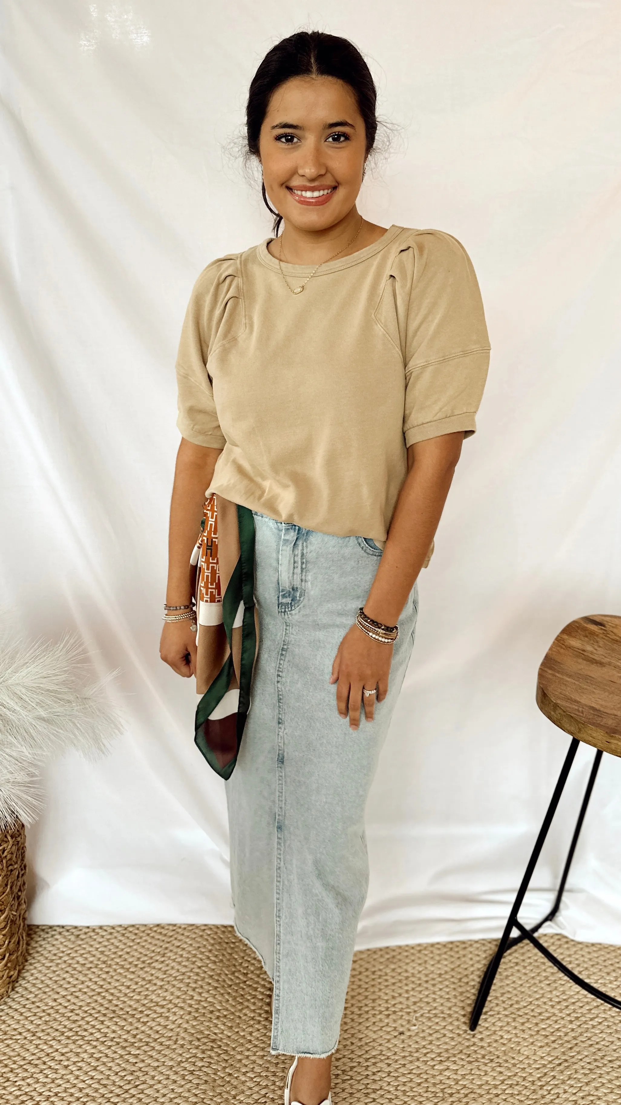 The Caramel Cappuccino Top