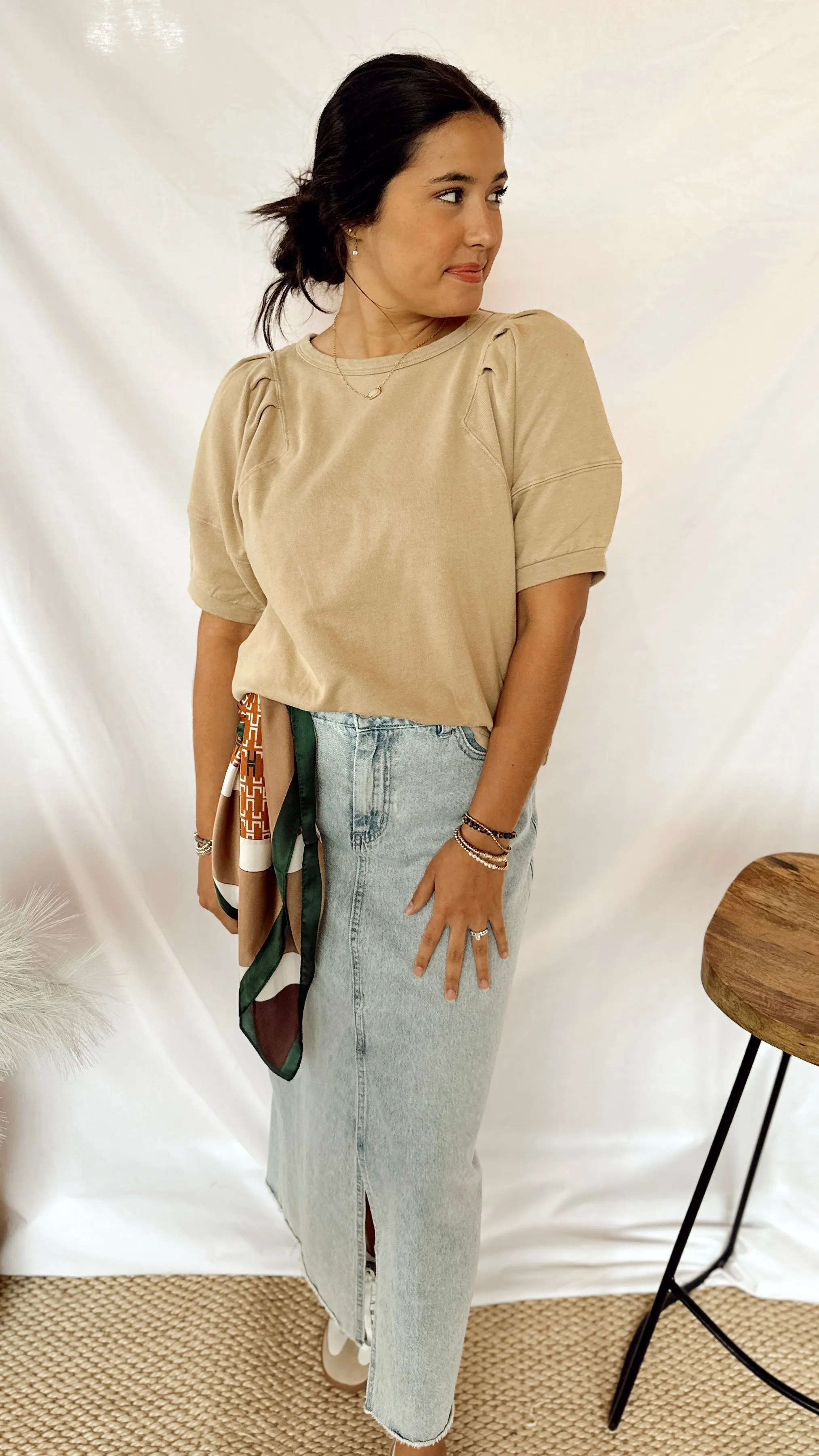 The Caramel Cappuccino Top