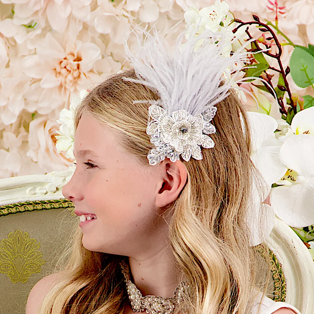 The Lotus Flower Designer Childrens Hair Clip