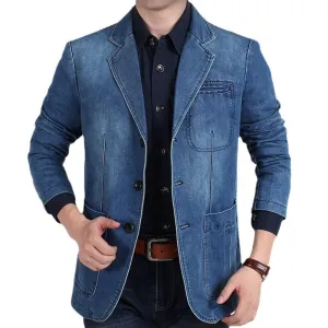 The Raiolla Long Sleeve Collar Blazers