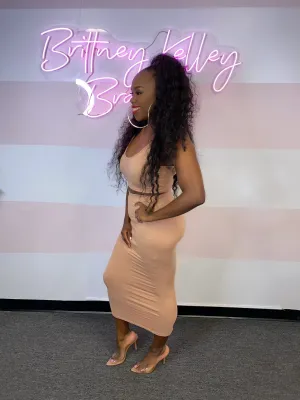 The Solid Effect Skirt Set