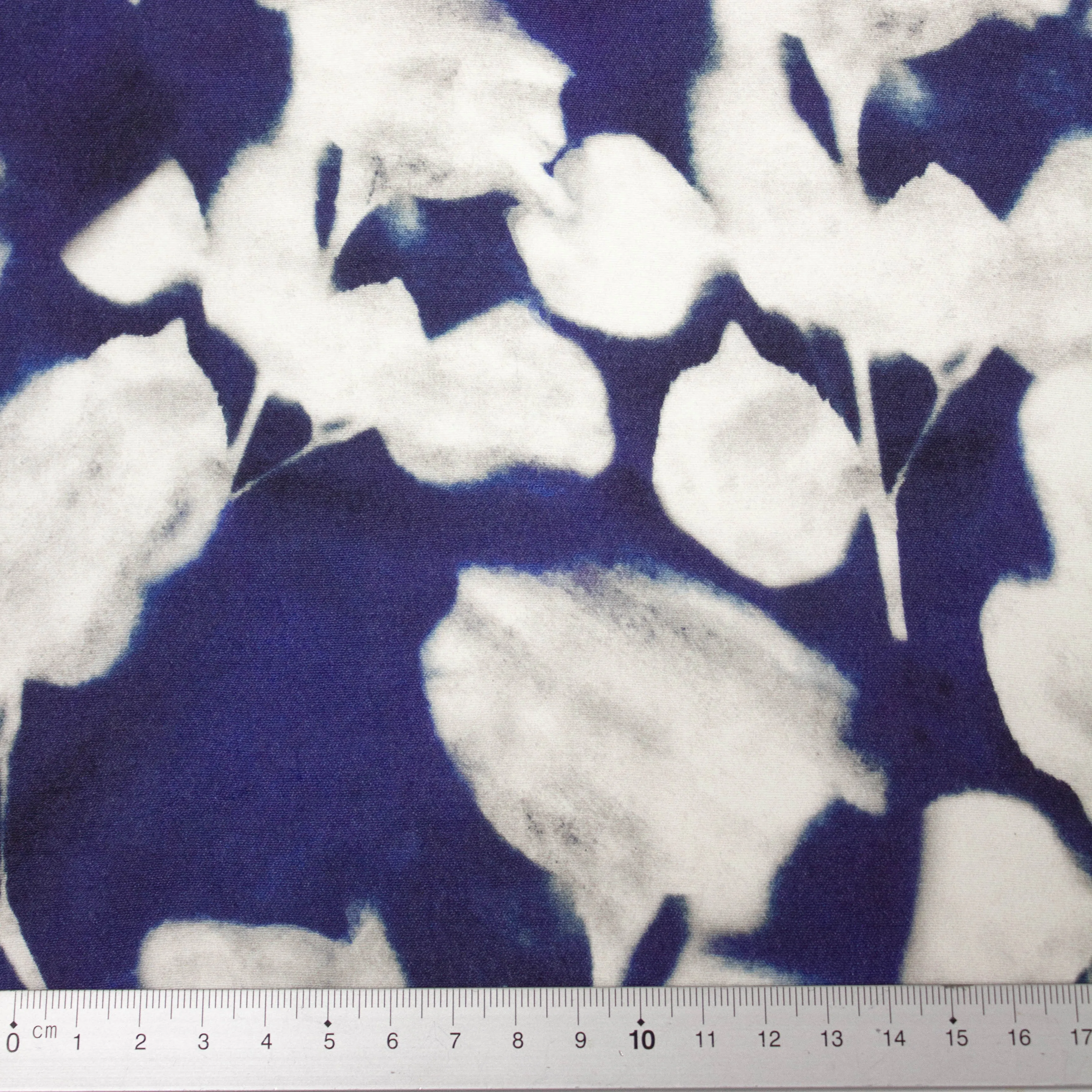 Toon Blue Floral Viscose