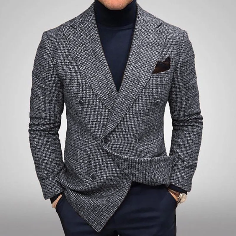 TOXYNO Plaid Blazer