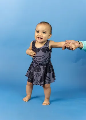 Tropical Night | Baby Skirted One-Piece