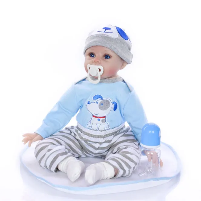 Truboo Reborn Baby Dolls Toys Lifelike Kits Boy Girl Realistic Newborn Silicone