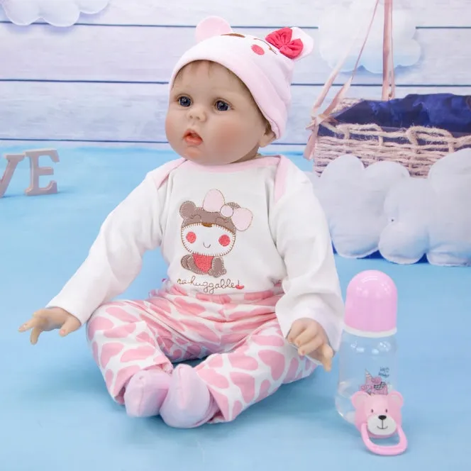 Truboo Reborn Baby Dolls Toys Lifelike Kits Boy Girl Realistic Newborn Silicone