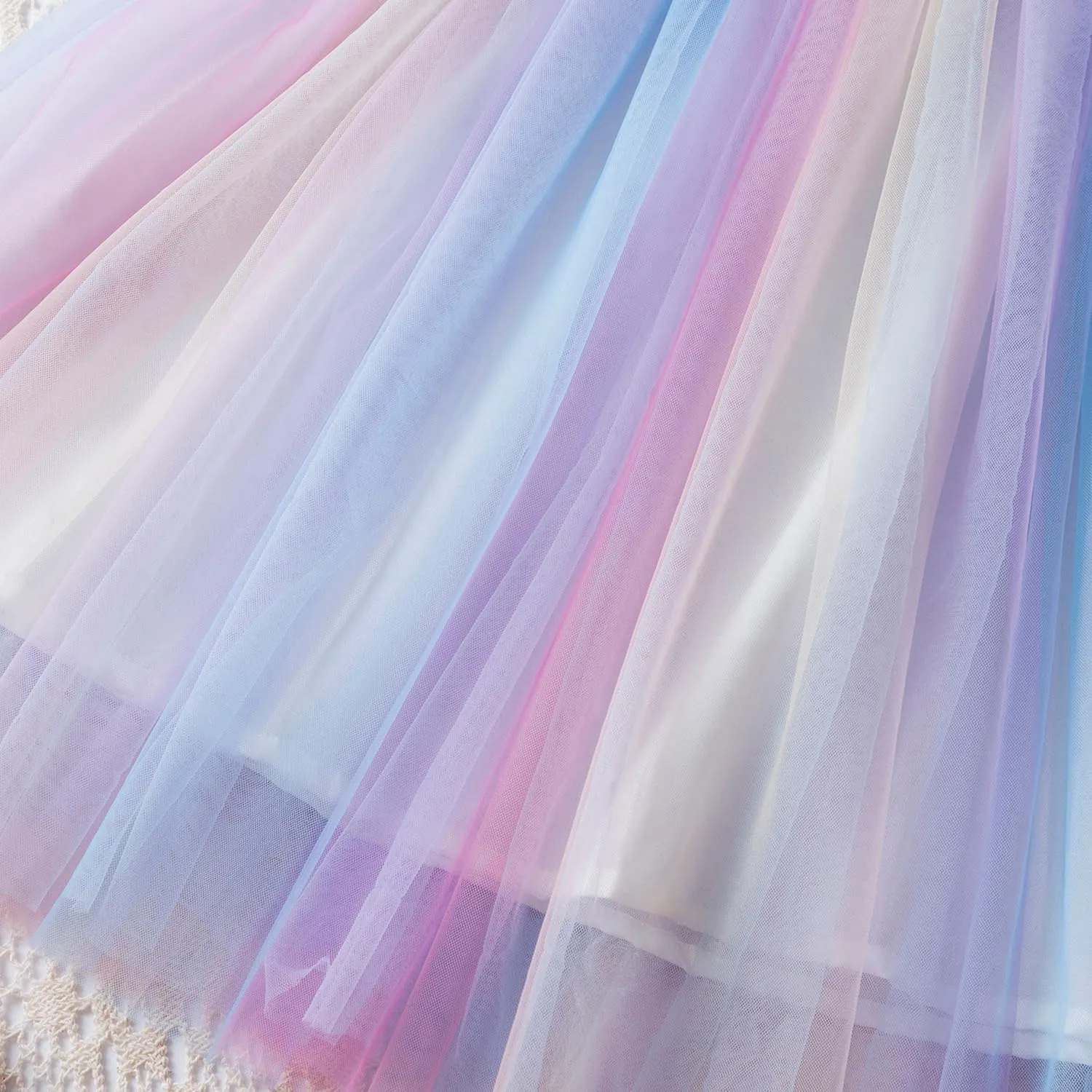 TTYAOVO Baby Girls Tulle Dress Butterfly Birthday Party Dresses