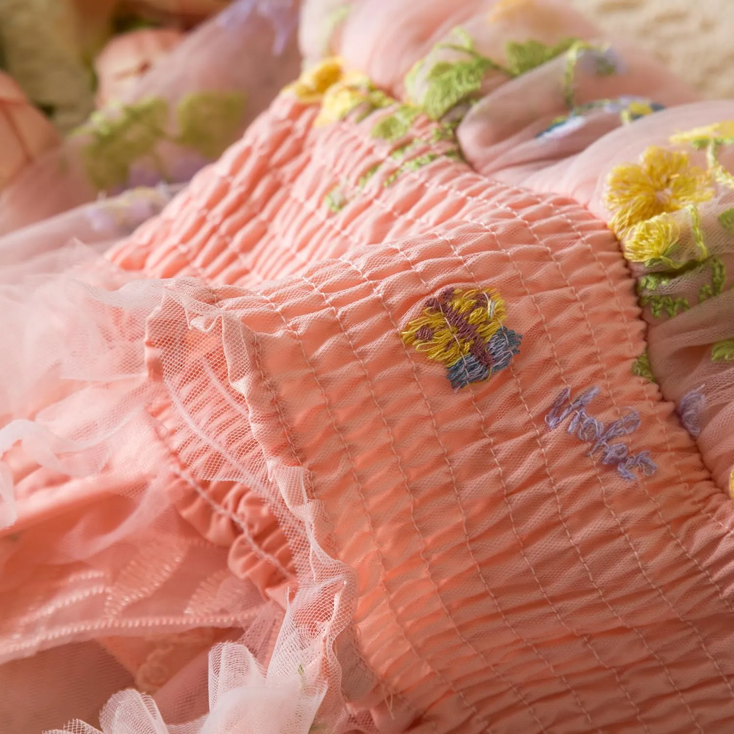 TTYAOVO Baby Girls Tulle Dress Butterfly Birthday Party Dresses