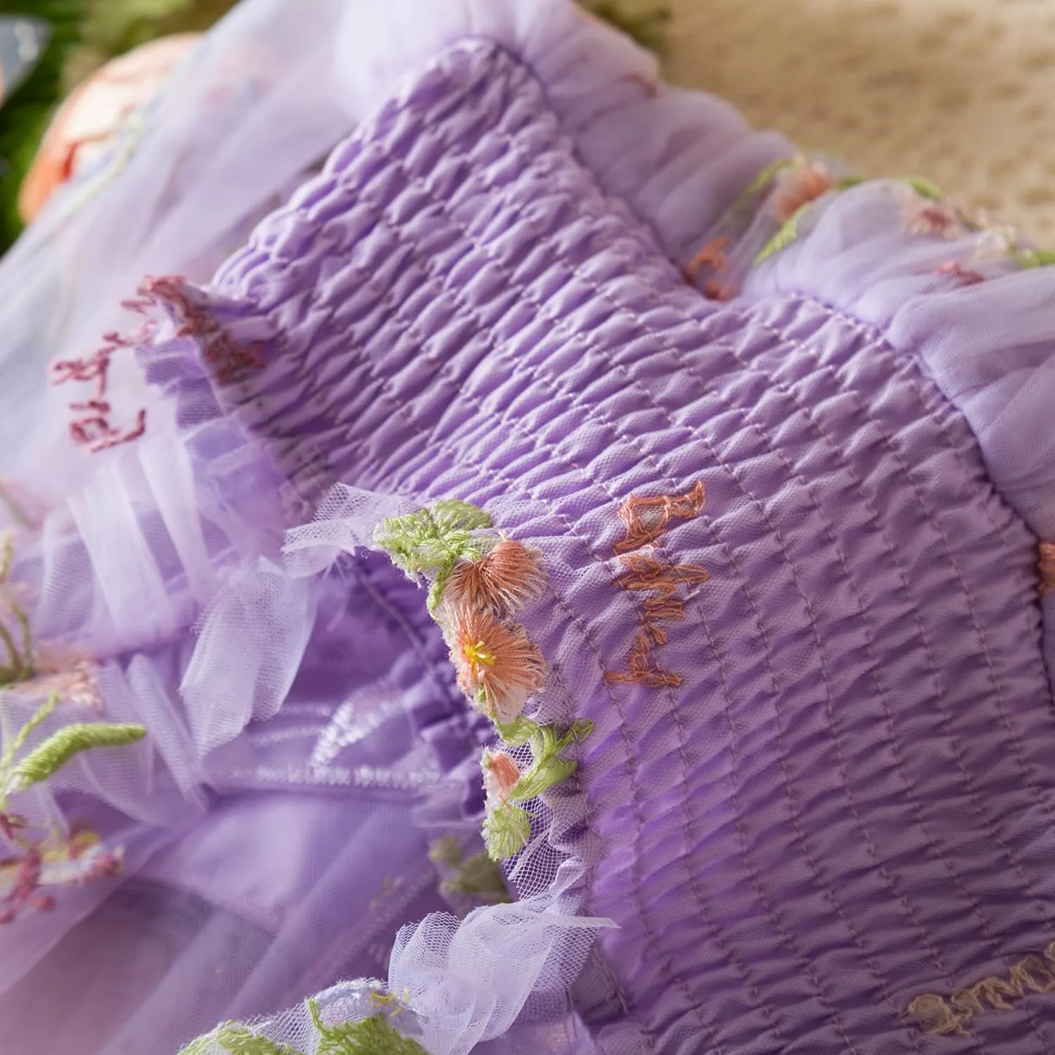TTYAOVO Baby Girls Tulle Dress Butterfly Birthday Party Dresses