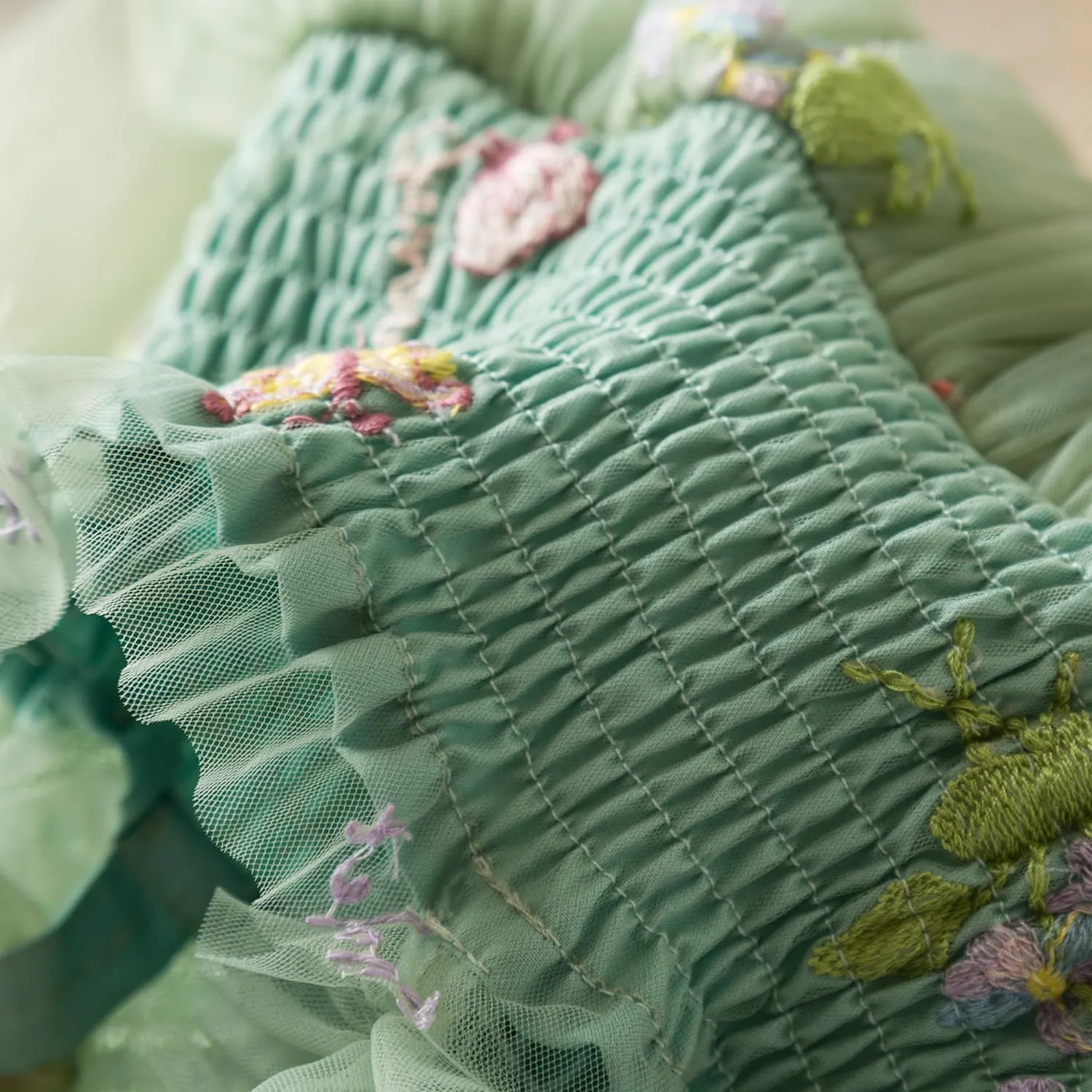 TTYAOVO Baby Girls Tulle Dress Butterfly Birthday Party Dresses