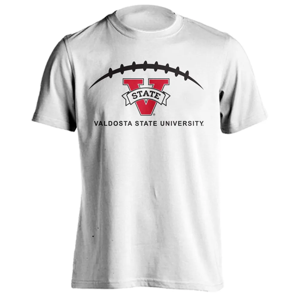 Valdosta State University VSU Blazers Football Laces Out Short Sleeve T-Shirt
