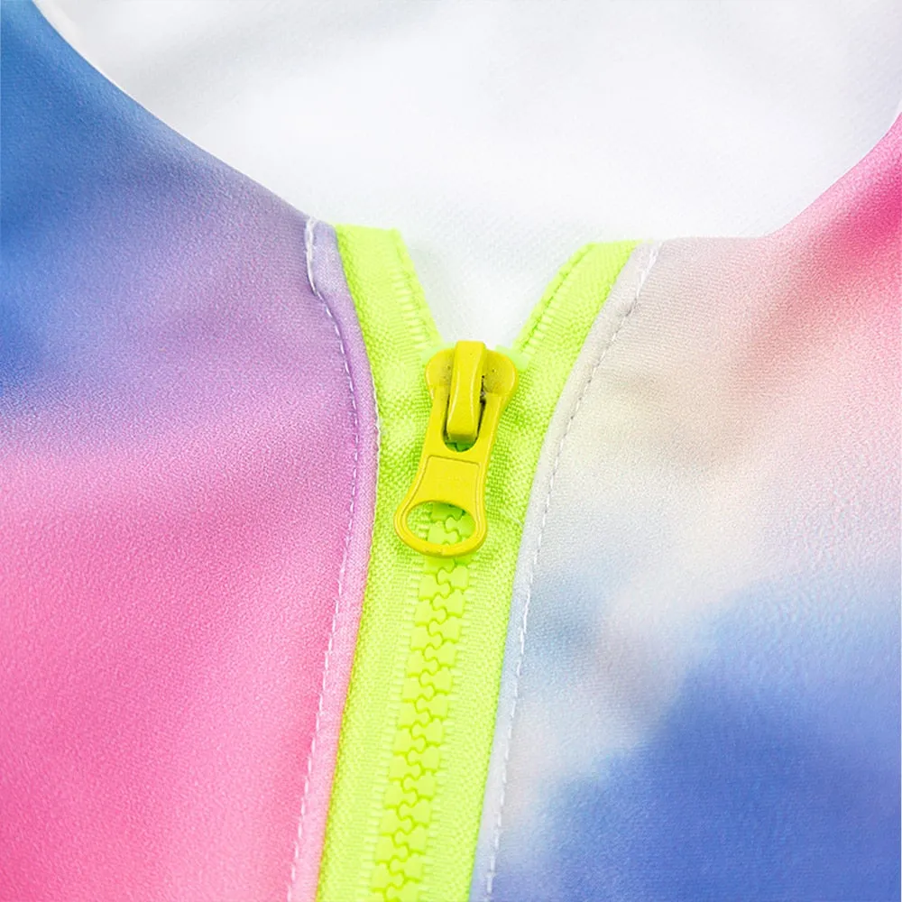 VenusFox long sleeve swimsuit two piece long sleeve bikini  Zipper bathing suit white bikini buckle swimsuit buckle bikini thong sexy set