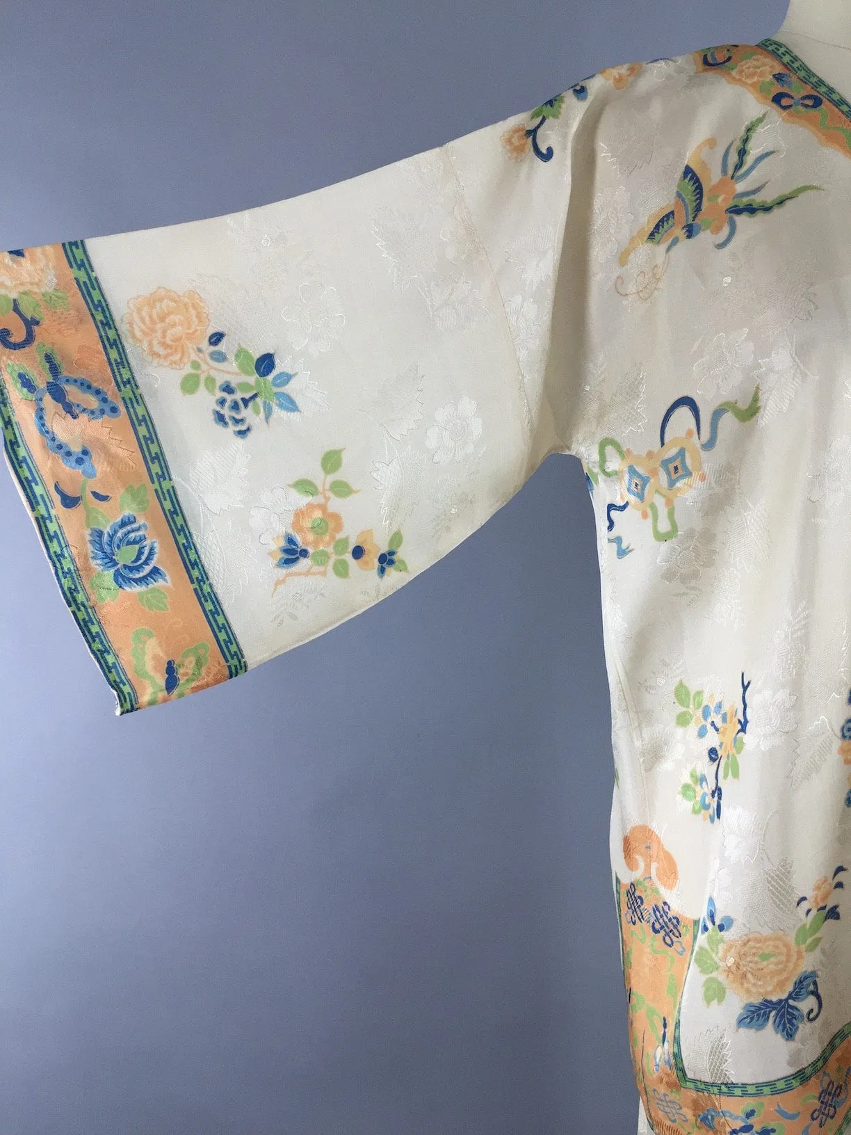 Vintage 1930s Pajamas / Art Deco Dragon Print
