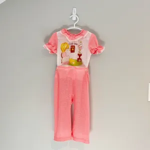 Vintage Carter's Pink Call Me Pajama Set 2T