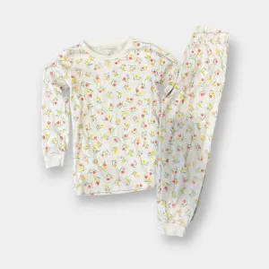 Vintage Skivvy Doodles Floral Pajamas 7