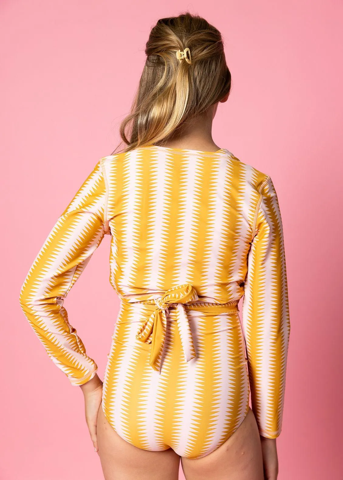 Vintage Triangles | Youth Down in Front Ruffle Bottoms
