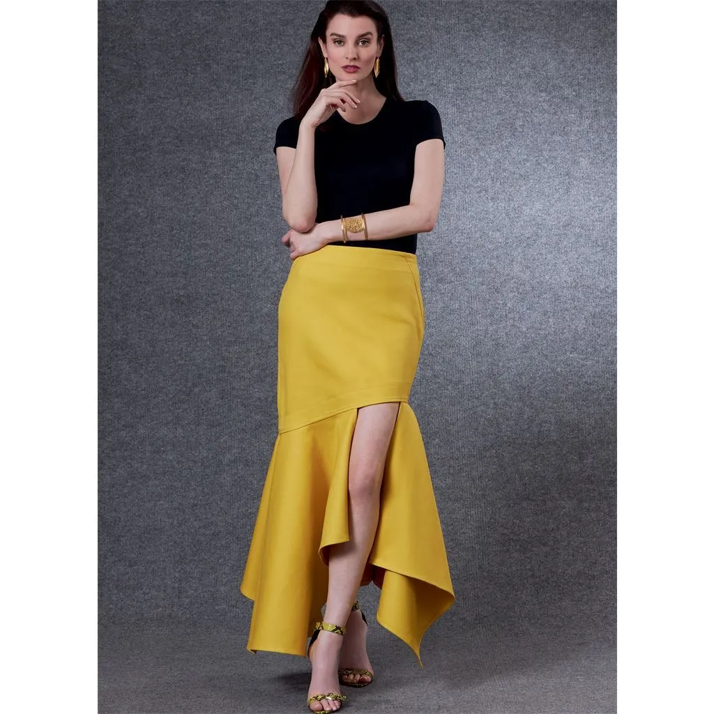 Vogue Pattern V1814 Misses' & Misses' Petite Skirts