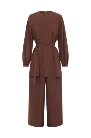 Walnut brown Zeena set