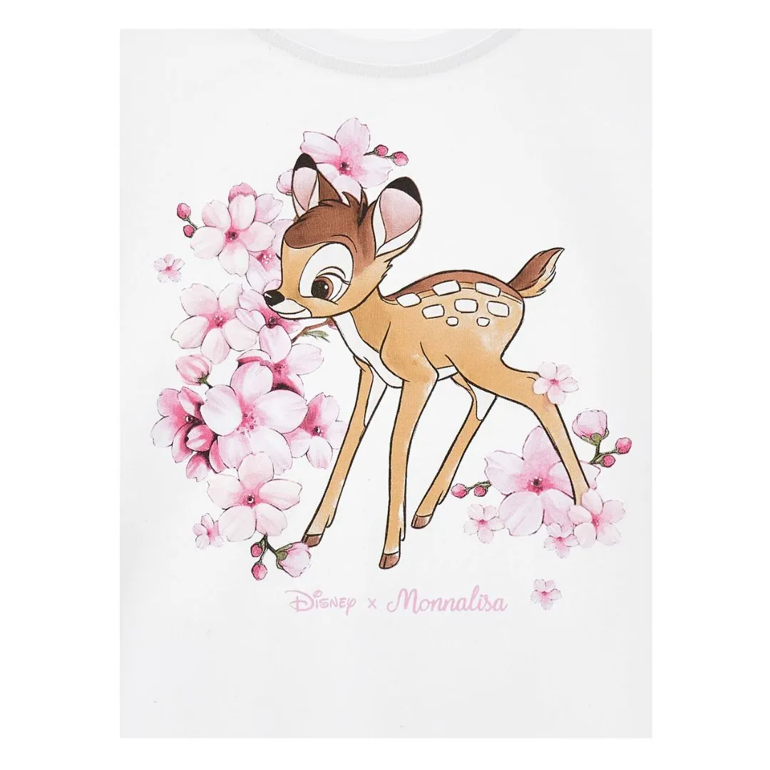 White & Pink Bambi Skirt Set