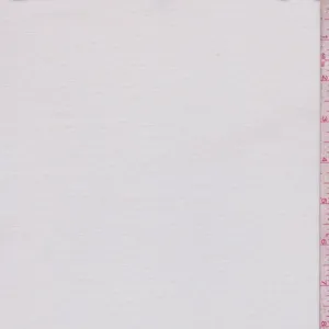 White Rayon Jersey Knit Fabric