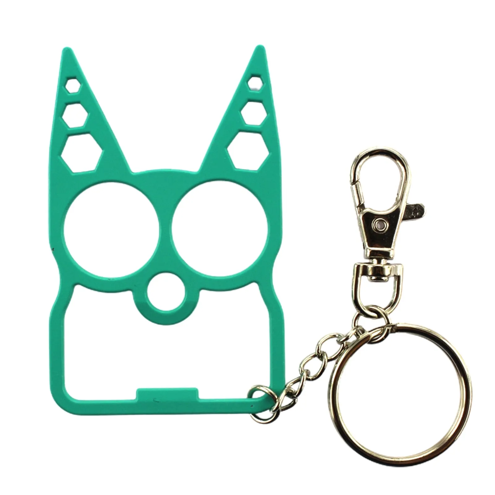 Wholesale Tiger Ears Self Defense Knuckles Keychain