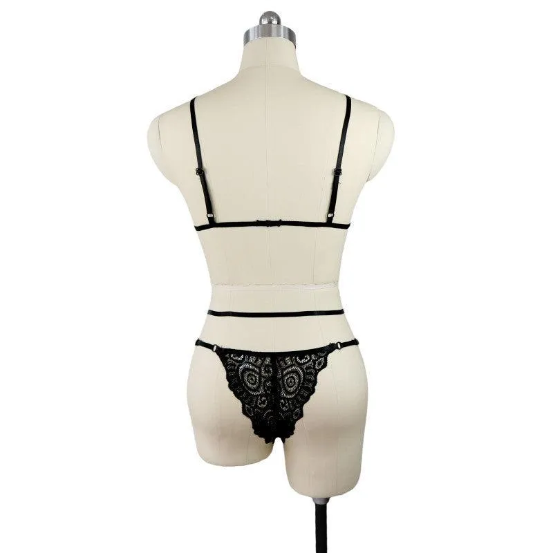 Women Lace One-piece Sexy Pajamas