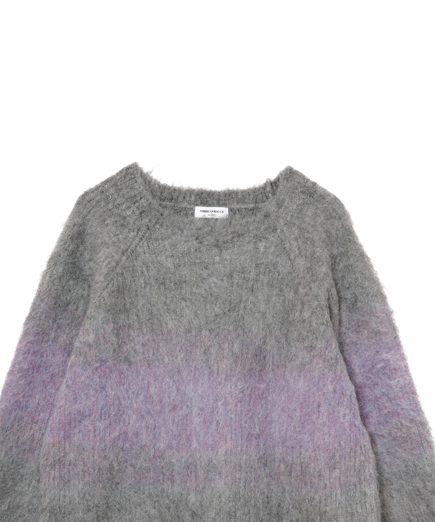 【WOMEN】シャギーグラデーションニットプルオーバー
