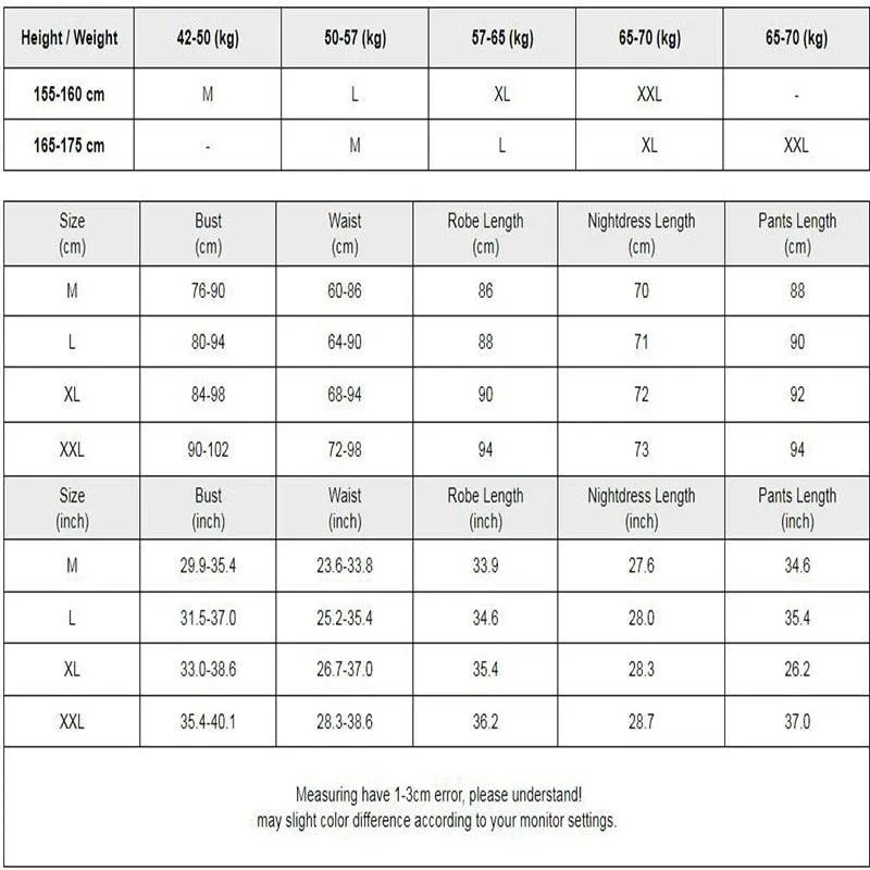 Womens 5PC Silk Robe Satin Pajamas Sleep Suit Lace  Gown Set V-Neck Cami Nighties Wear Pijama Home Nightwear Spring Nightdress