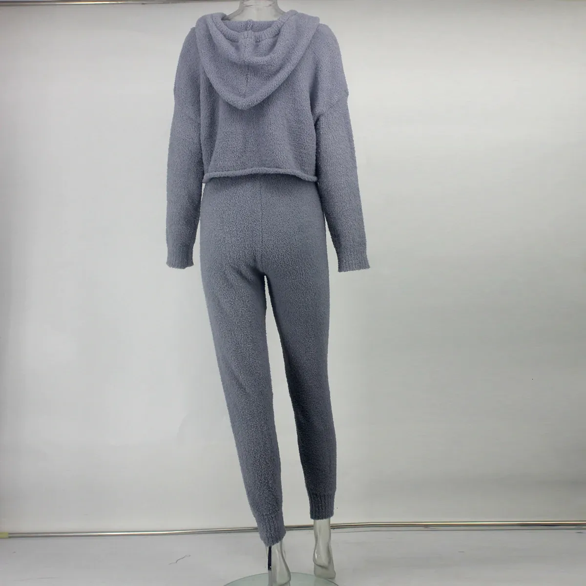 Women's Autumn Casual Knitting Two-Piece Jumpsuit