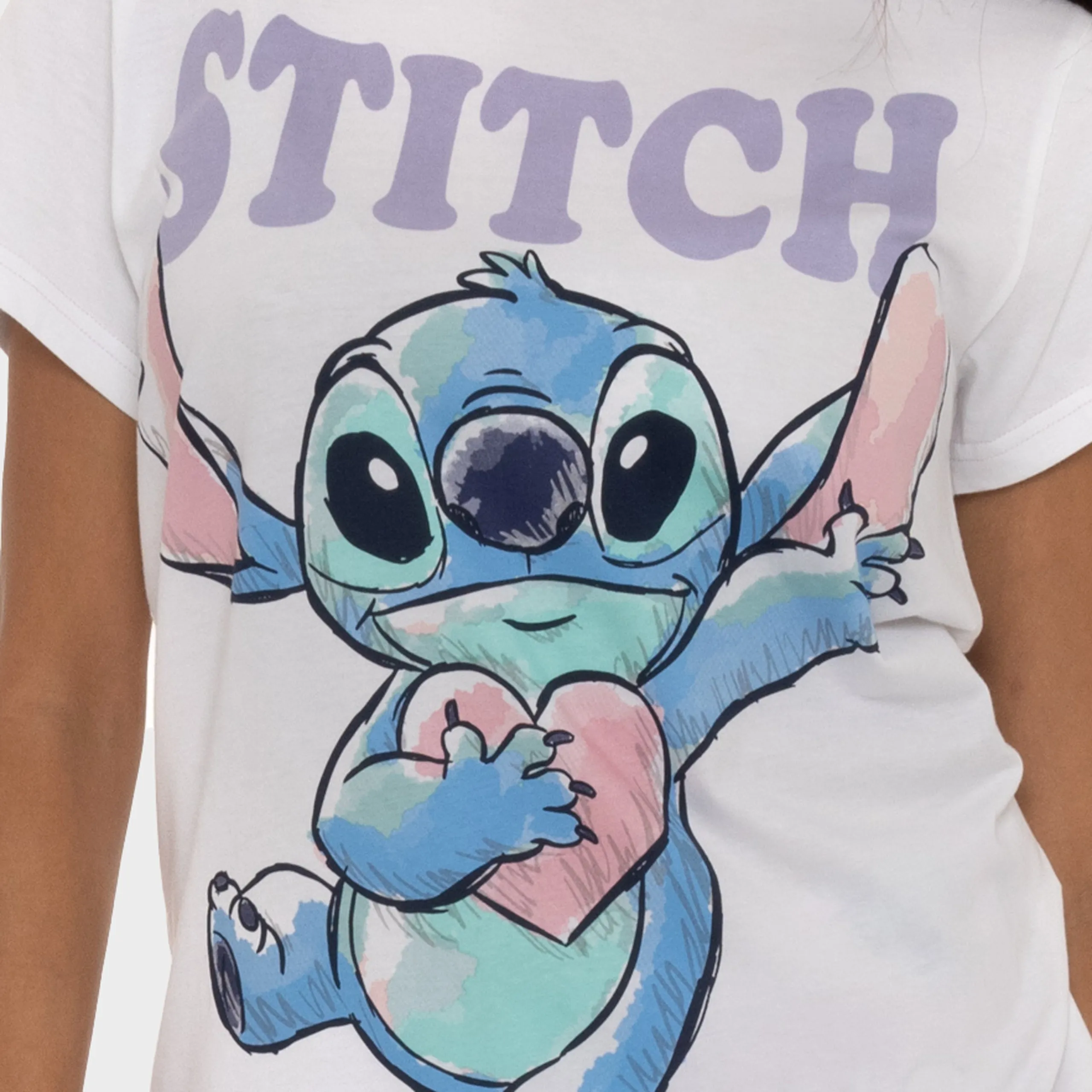Womens Disney Lilo and Stitch Pajamas.