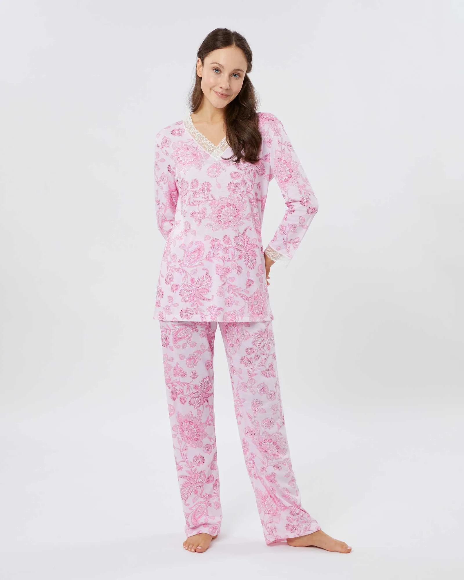Women's Jersey Ella Pajamas - Somerby Floral