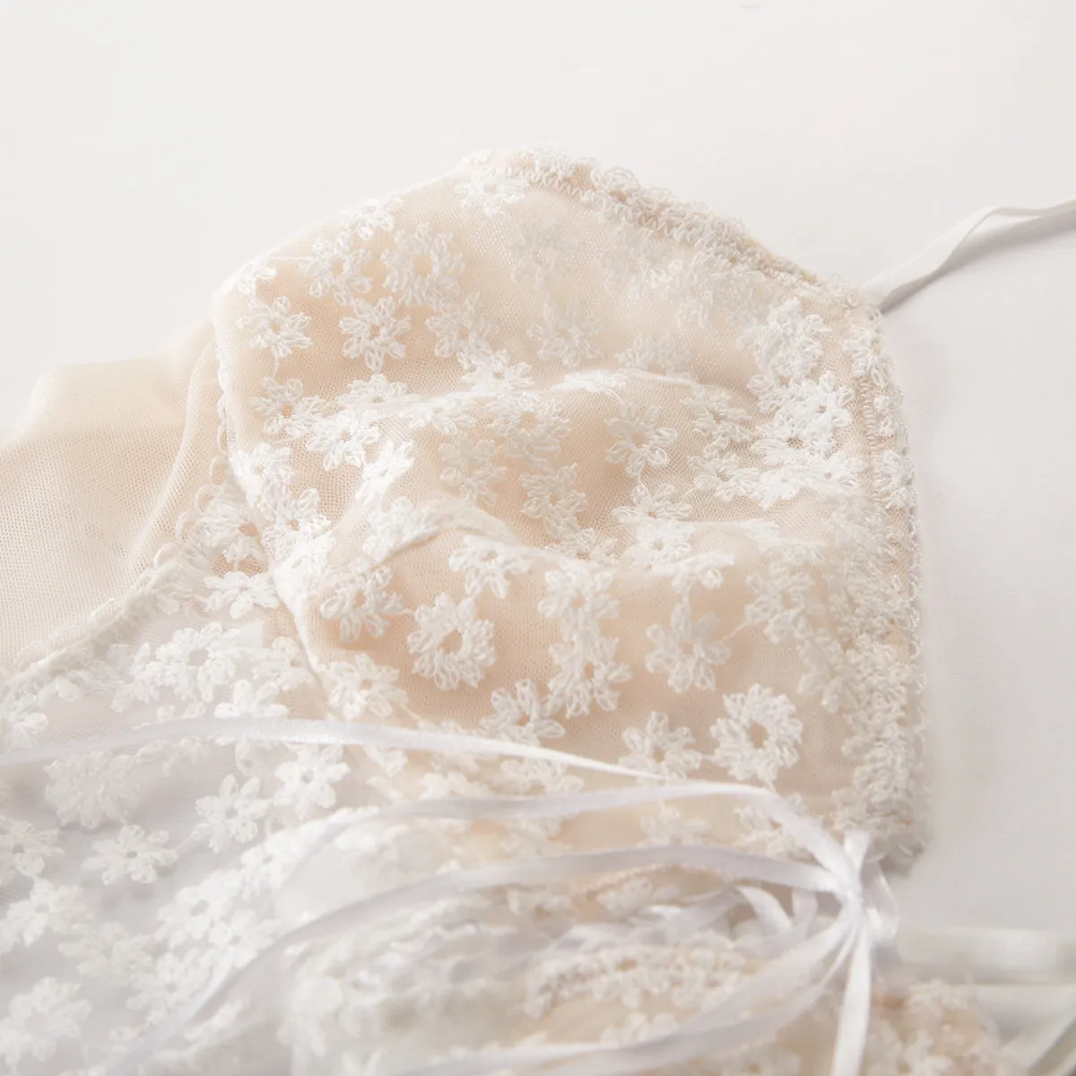 Women's Lace With Embroidery Bodysuit