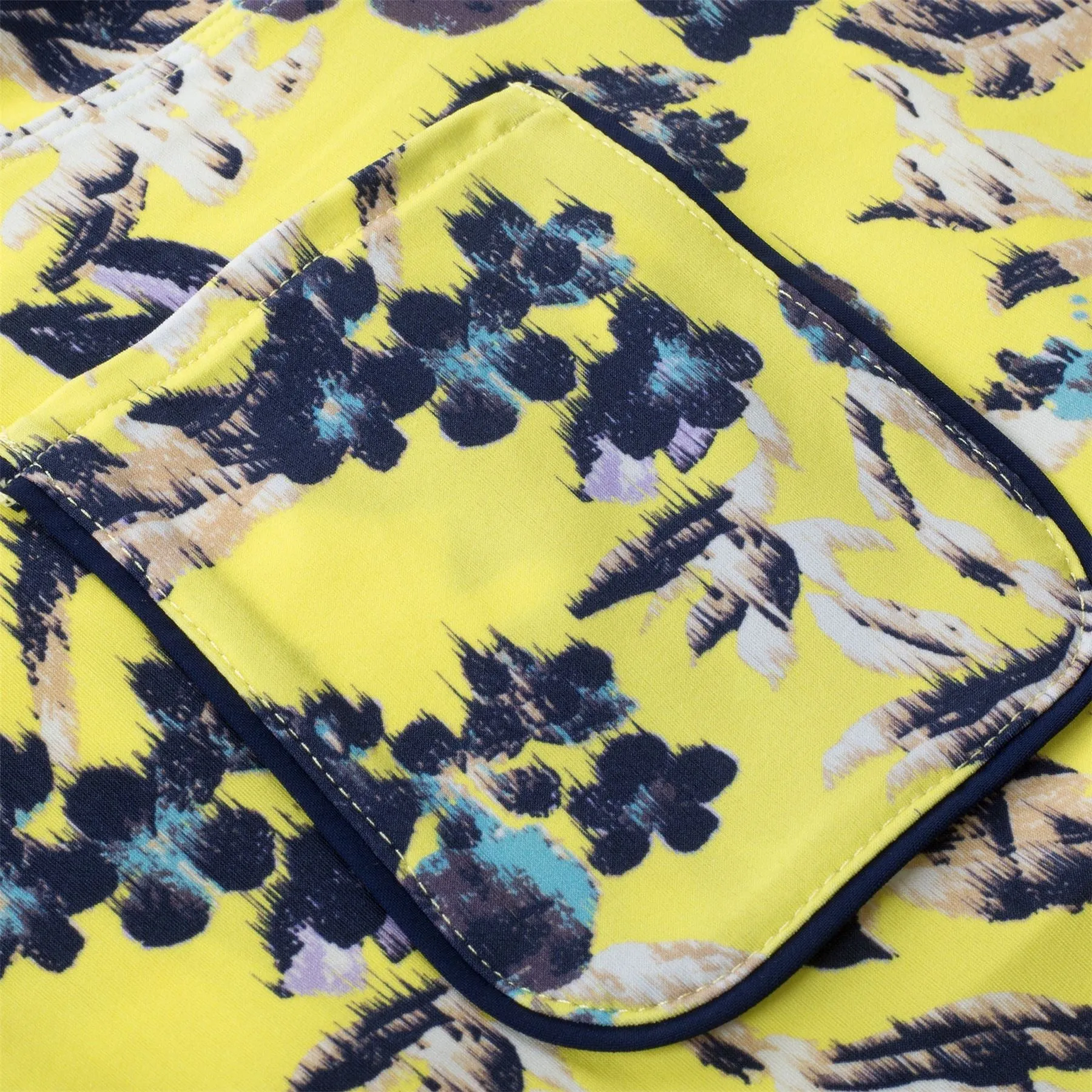 Womens Lux Floral Skirts (TALL) Yellow Ground Floral - SS22