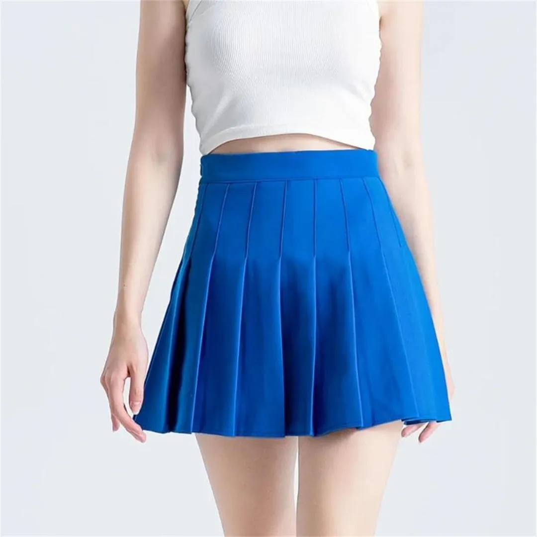 Women's Mini Skirt Korean Style Harajuku Kawaii Clothes Girls Pleated Skirts