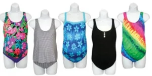 women's missy fashion maternity one-piece swimsuits - sizes 6-18 & s-xl Case of 36