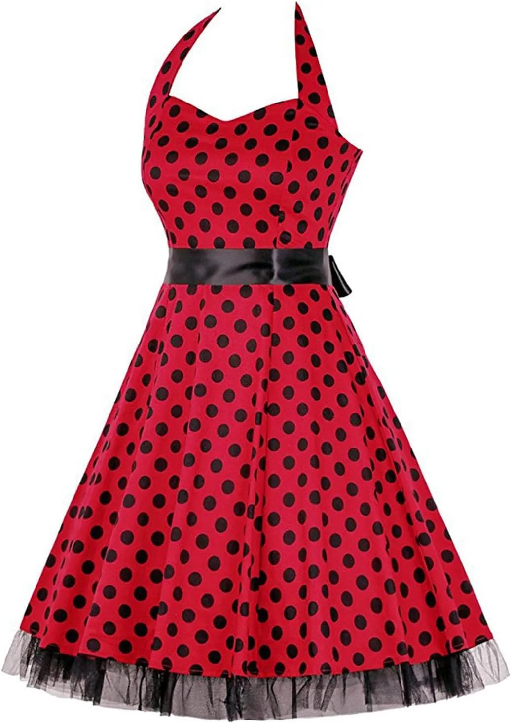 Women's Retro Floral Print Cocktail Dress Audrey Hepburn Style Homecoming Tea Party A-Line Swing Dress