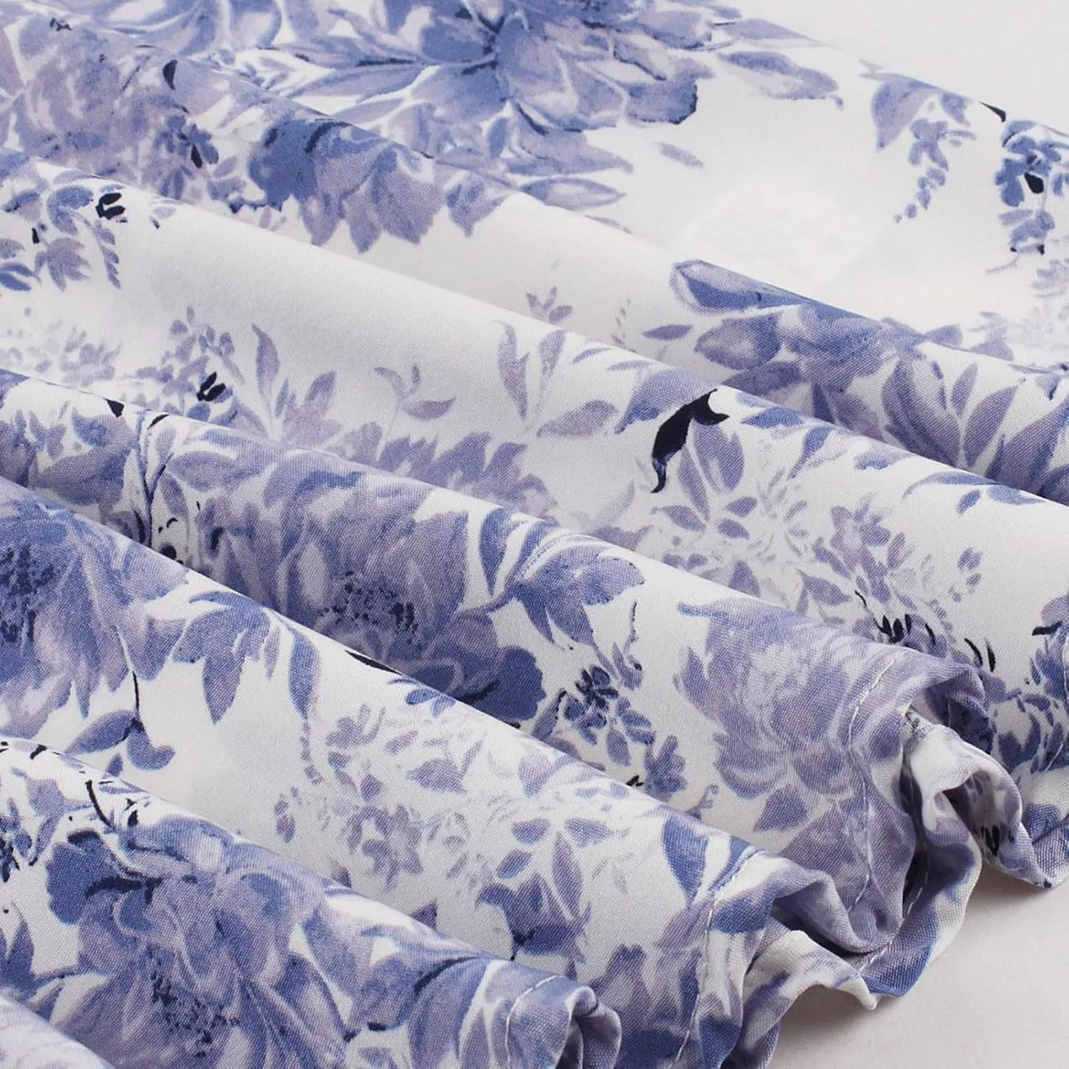 Women's Retro Sleeveless Crewneck Sundress Audrey Hepburn Style Cocktail Dress Patchwork Print A-Line Swing Dress