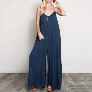 Women's Summer Sleeveless V-Neck Romper