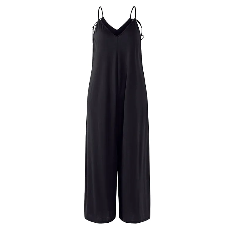 Women's Summer Sleeveless V-Neck Romper