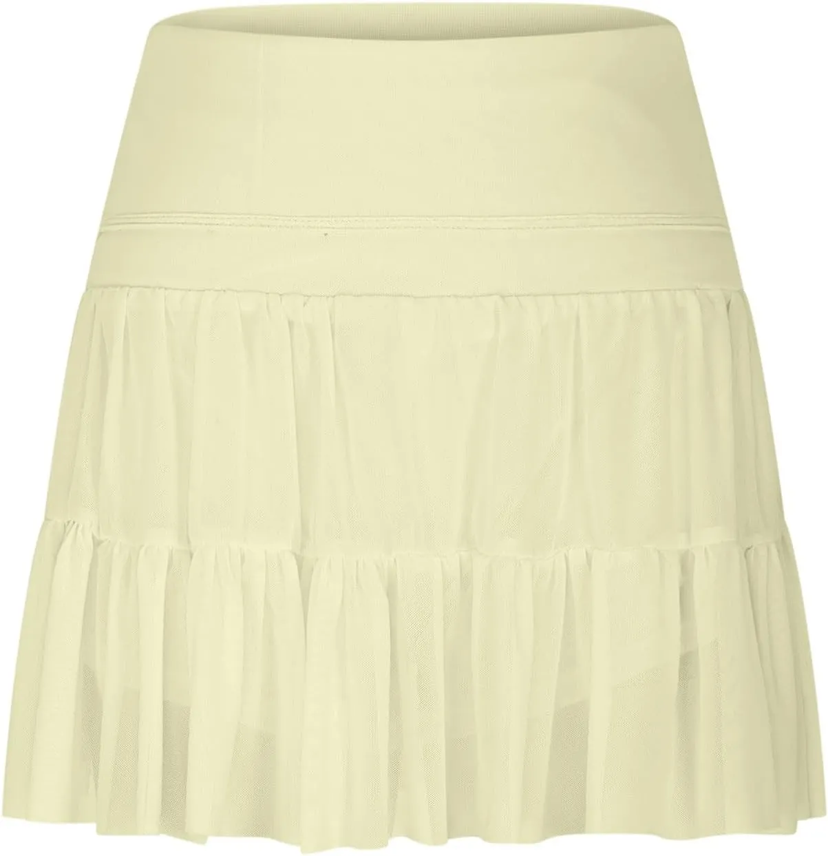 Women's Tennis Skirts Pleated Mini Skirts with Shorts A Line Flowy Skirts for Golf Running Trendy Athletic Skorts
