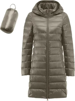 Womens Thickened Down Jacket Long Winter Coat with Fur Hood Puffer Coat Cotton Padded Jackets Warm Down Parkas 2023