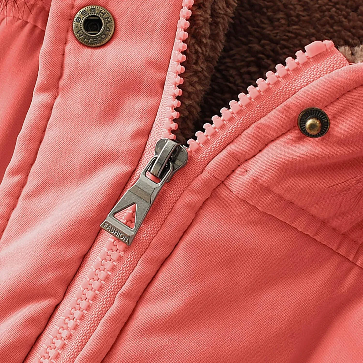 Womens Winter Coats Mid Length Puffer Coat Sherpa Lined Warm Heavy Jackets Thickened Windproof Outerwear with Hood