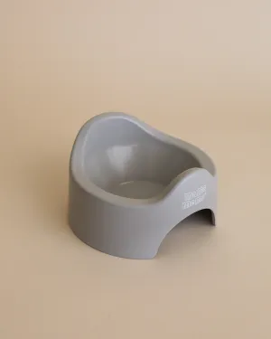 Wooden Doll Potty - Grey