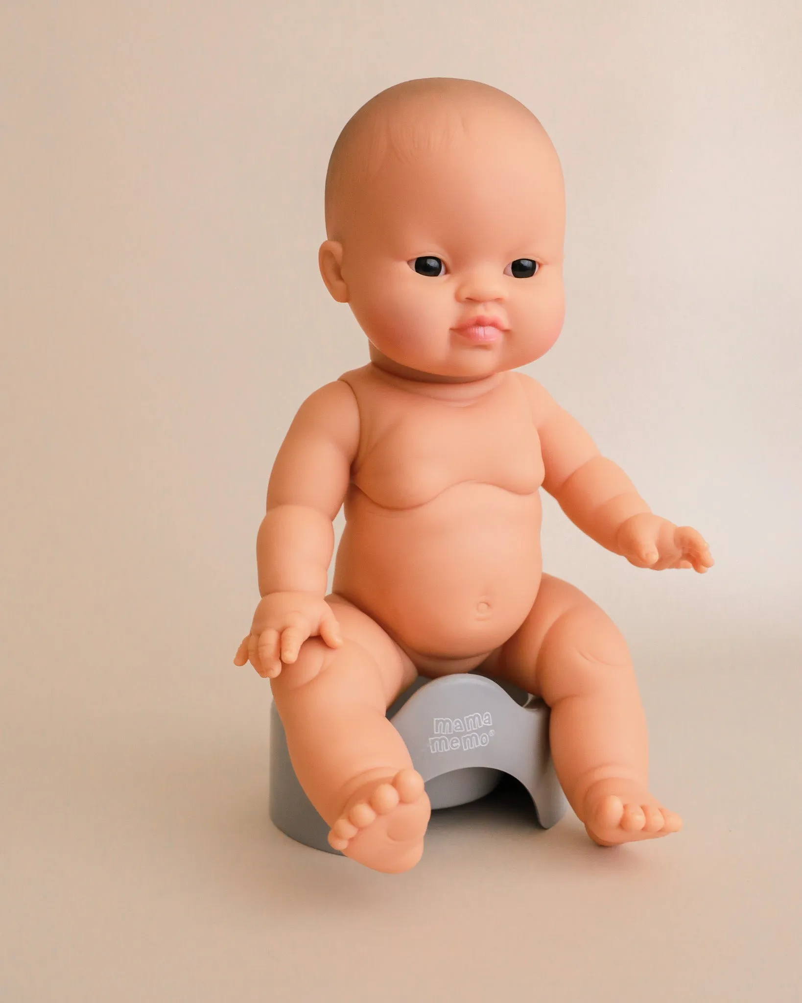 Wooden Doll Potty - Grey