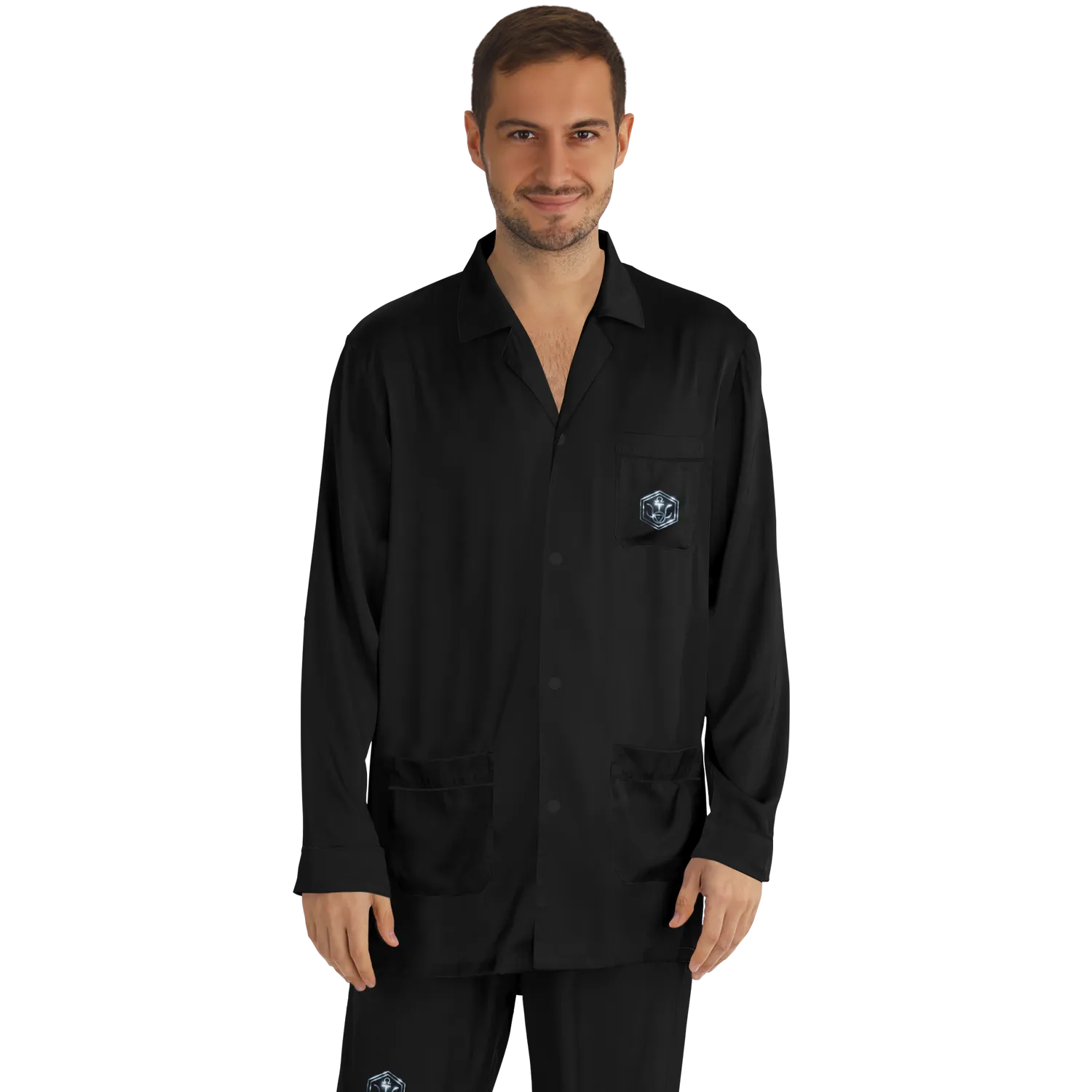 WRWC Signature Black ~ Satin pajamas [s1]